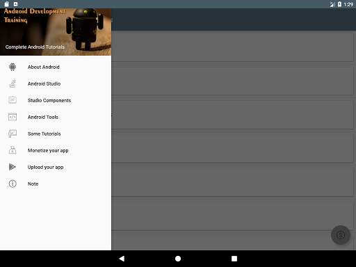 Complete Android Tutorials скриншот 16