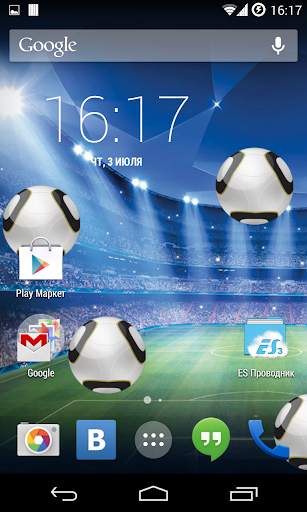 Soccer Touch Live Wallpaper screenshot 2