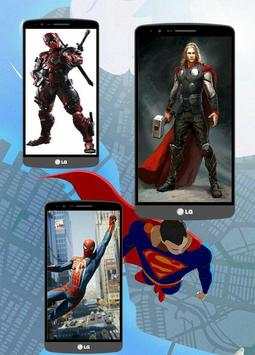 Super Heroes Unite Wallpaper HD 13 تصوير الشاشة