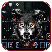 Scary Wolf Keyboard Theme icon
