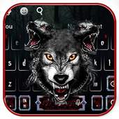 Scary Wolf Keyboard Theme 10001004
