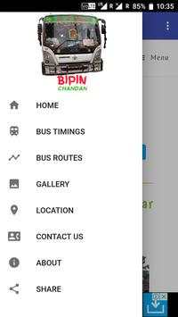 BIPIN CHANDAN (Bus Service) 1 تصوير الشاشة