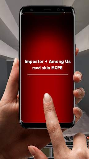 Impostor   Among Us mod skin MCPE screenshot 6