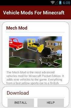 Vehicle Mods For Minecraft screenshot 5