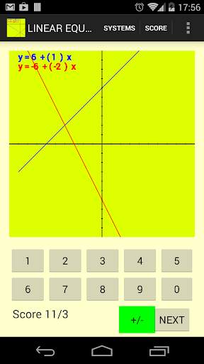 LINEAR EQUATIONS скриншот 2
