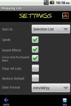 Shopping List Maker screenshot 7