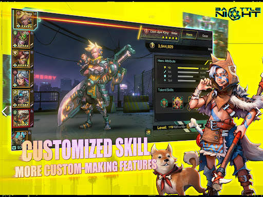 Battle Night: Cyberpunk RPG screenshot 12