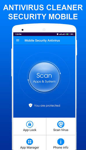Mobile Security - Antivirus,Applock,Cleaner screenshot 1