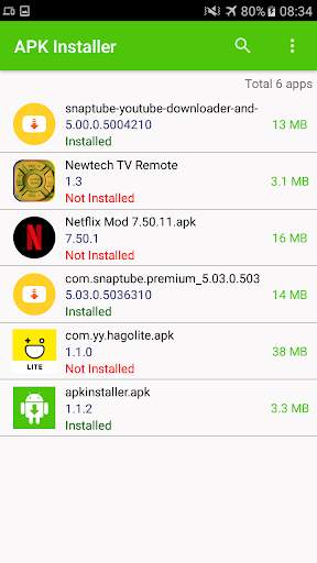APK Installer screenshot 1
