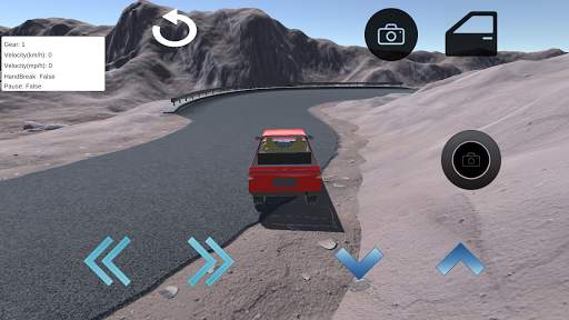 Extreme Mountain Pickup Truck Driving Simulator screenshot 2