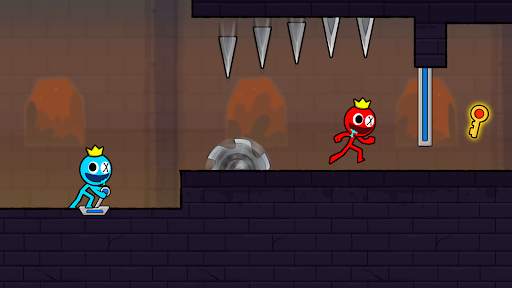 Red and Blue Stickman 2 screenshot 7