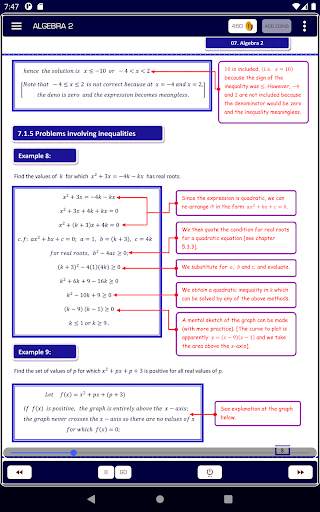 Algebra 2 Pure Math screenshot 11