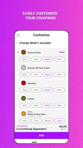 Taco Bell Fast Food & Delivery screenshot 5