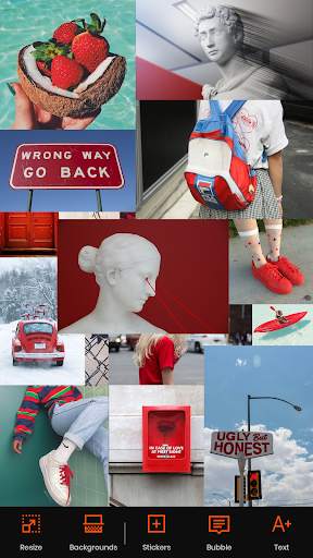 Orenji 🍊 : Free Photo Collage & Backgrounds maker screenshot 6