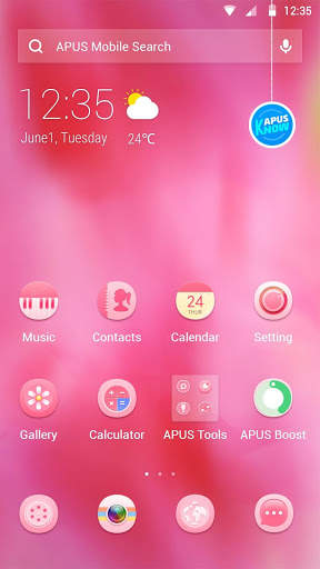 Girlhood-APUS Launcher theme screenshot 1
