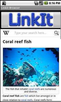 LinkIt Browser screenshot 1