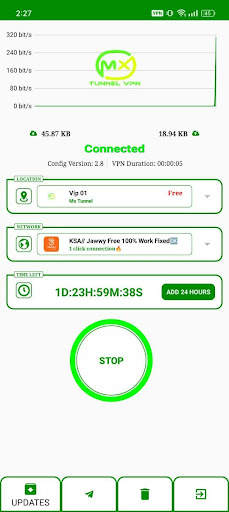 Mx Tunnel VPN - Super fast Net screenshot 2
