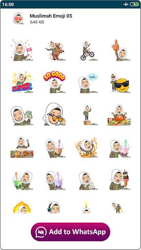 Islamic Stickers for WA WAStickerApps screenshot 11