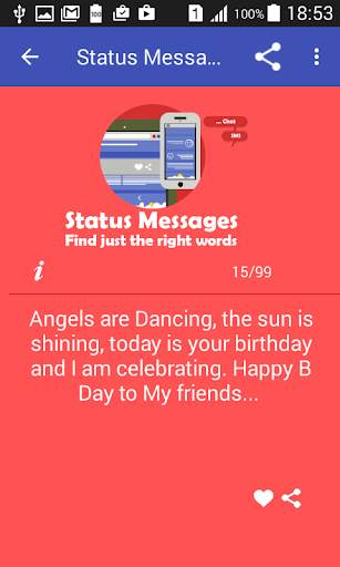 Status Messages screenshot 2