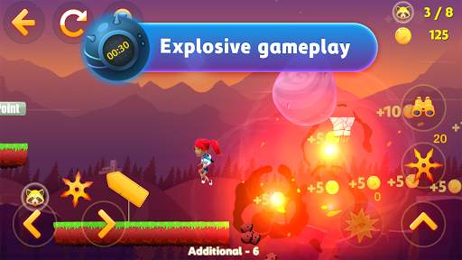 Adventure platform game "Tricky Liza" offline screenshot 1