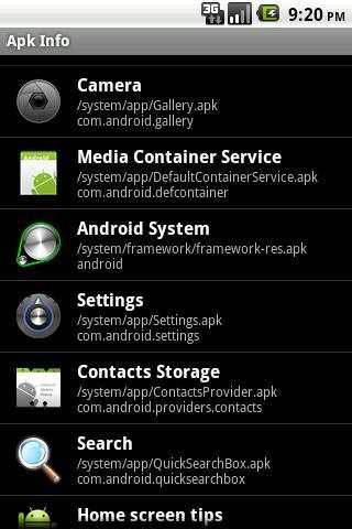 Apk Info free screenshot 2