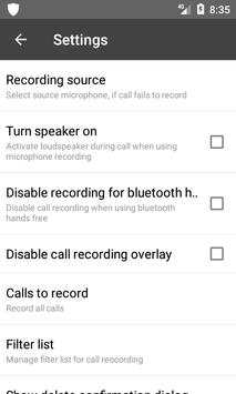 Automatic voice call recorder and audio notes скриншот 6