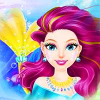 Mermaid Dress up & Makeover - Color by Number on 9Apps