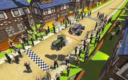 Real Tractor Pull Match: Tractor Driving Sim 2019 screenshot 2