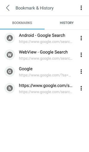 Liteweb Browser screenshot 1