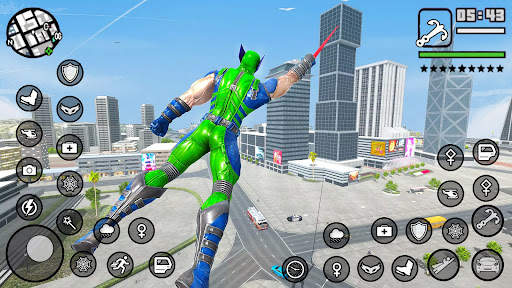 Multi Rope Hero Super Town 4 screenshot 7