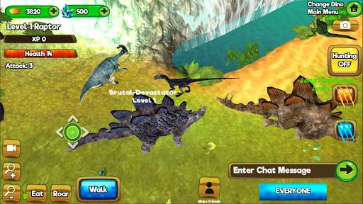 Dino World Online - Hunters 3D screenshot 5