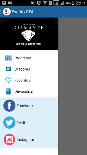Evento CFA screenshot 1