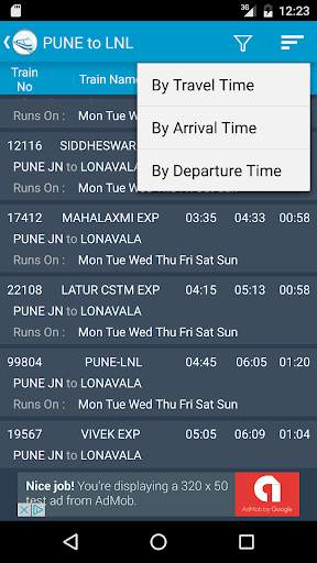 Indian Rail Train Status screenshot 5