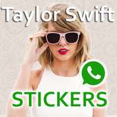 Chat on WhatsApp with stickers by Taylor Swift. logo