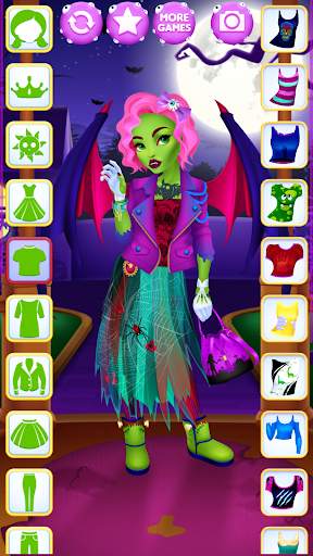 Zombie Dress Up Game For Girls screenshot 9
