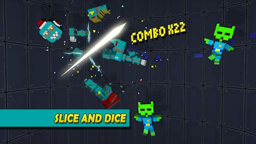 Robot Slicer Ninja Craft screenshot 1