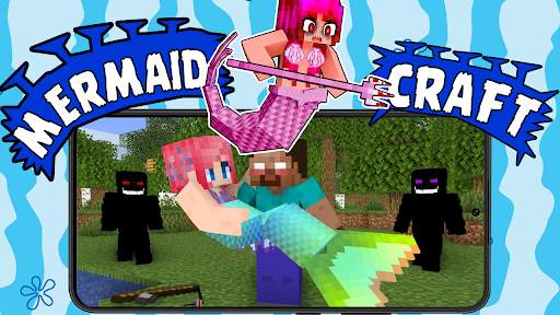 Mermaid craft mod 1 تصوير الشاشة