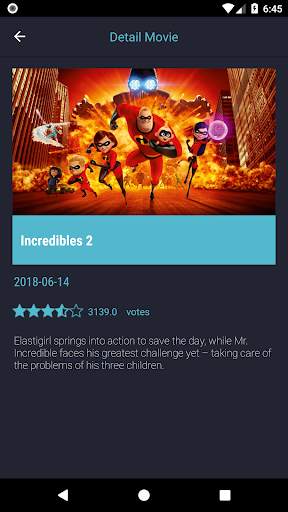 Movie app by mat|r screenshot 4