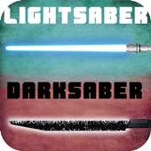Darksaber vs Lightsaber : Weapon Simulator icon