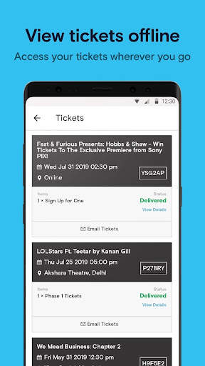 Paytm Insider: Events Near You screenshot 6