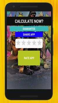 Diamond💎Calculator for Free Fire Free screenshot 2