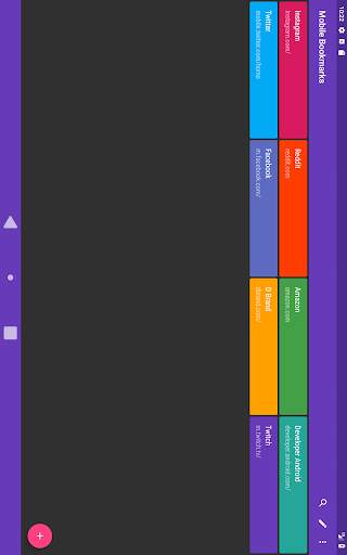 Mobile Bookmarks: Free bookmark manager screenshot 17