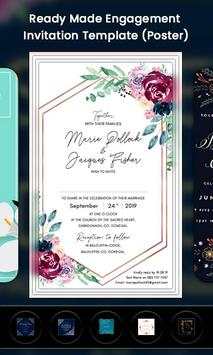 Engagement invitation card maker screenshot 5