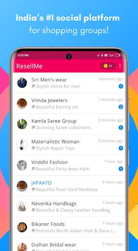ResellMe: Join Trusted Reselling Groups! स्क्रीनशॉट 1