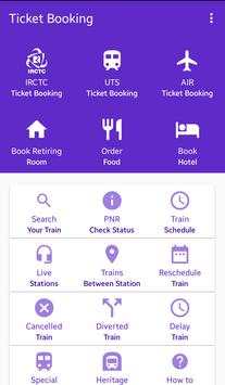 IRCTC Railway Ticket Booking screenshot 1