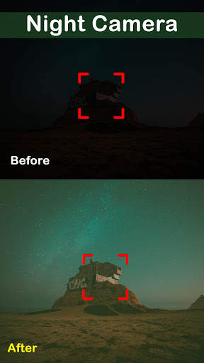 Night Mode Effects Binoculars HD Camera screenshot 3