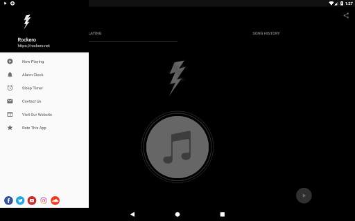 Rockero Radio Rock Music screenshot 6