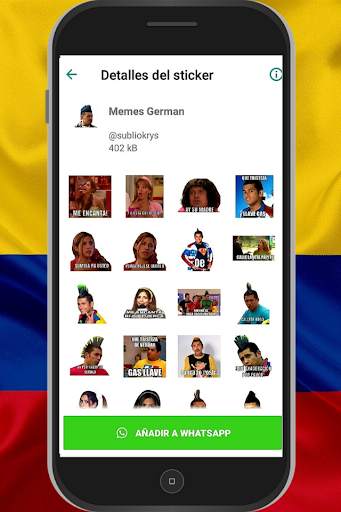 Stickers Memes Novelas Colombianas screenshot 5