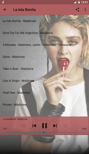 Madonna Top Music Free screenshot 3
