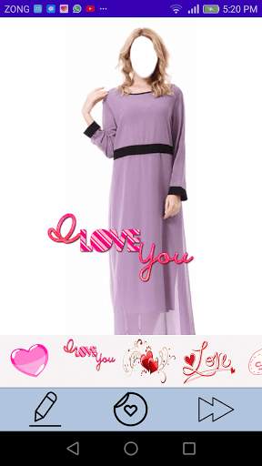 Stylish Arabian Dress Photo Collage screenshot 6